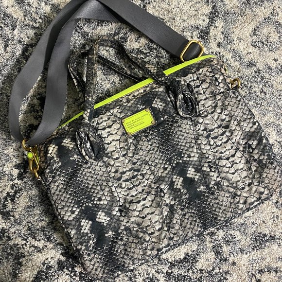 Marc Jacobs python-print laptop bag - Picture 2 of 4